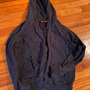 Hugo boss black zip up hoodie